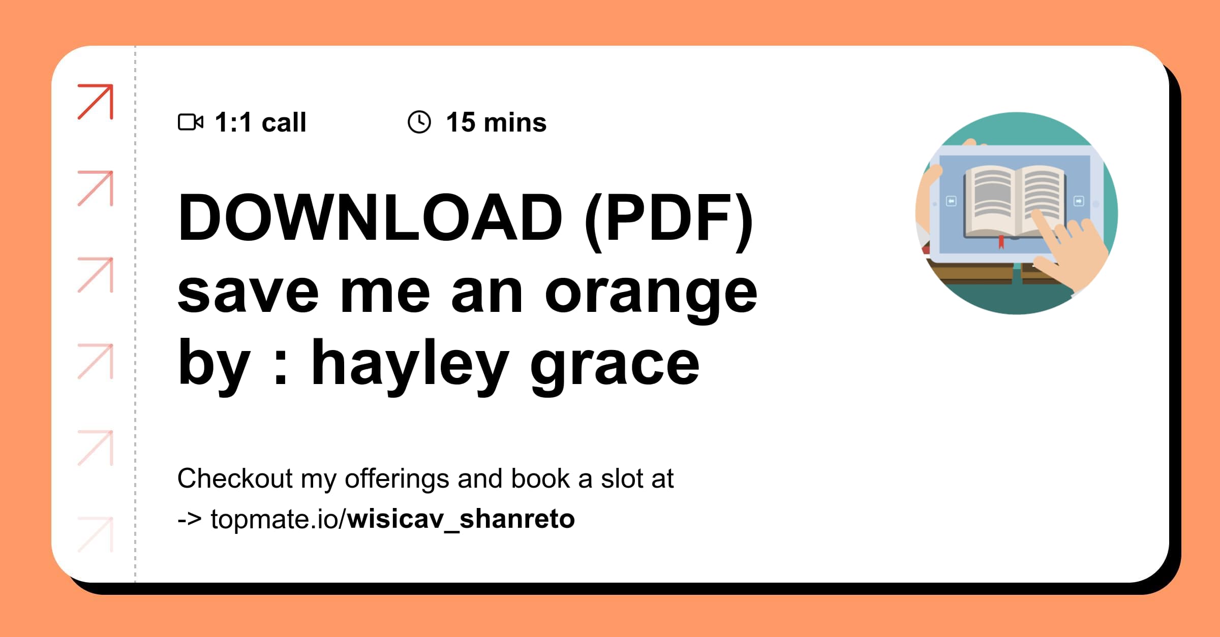 DOWNLOAD (PDF) save me an orange by hayley grace with wisicav shanreto